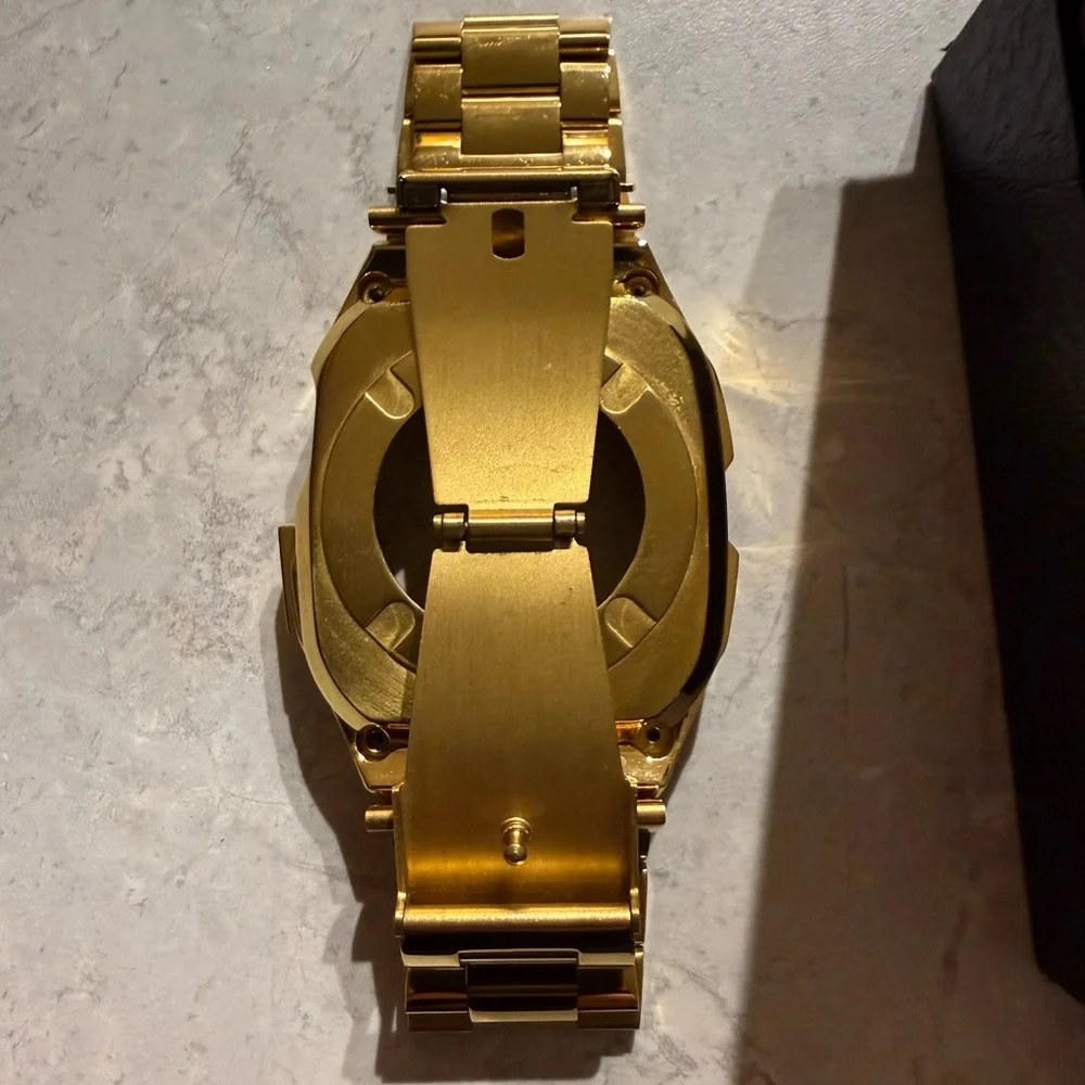Gold Watch Case Apple Watch 45mm